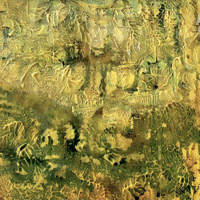 Mysteries of Nature - 2, 40 x 40 cm, mixed media on art paper Fabriano, framed