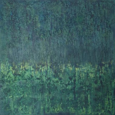 Regeneration, 50 x 50 cm, mixed media on canvas